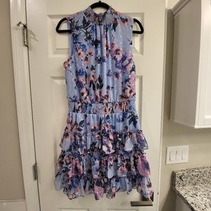 Sleeveless Flounce Dress